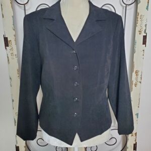 Briggs New York velvety blazer 12P